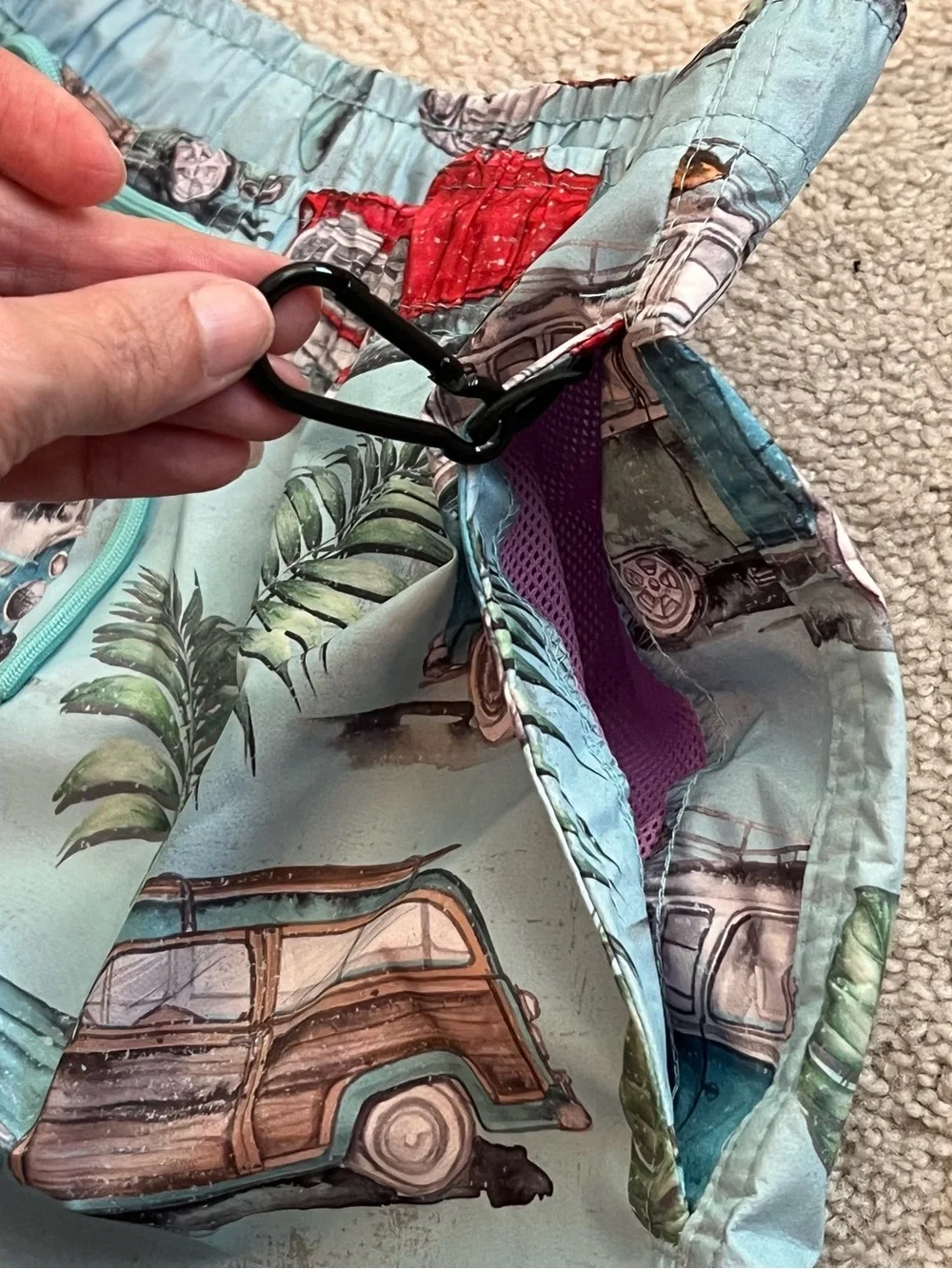Psycho Tuna NWOT Men’s Hybrid Board Shorts Vintage Surf Wagon Swim Trunks